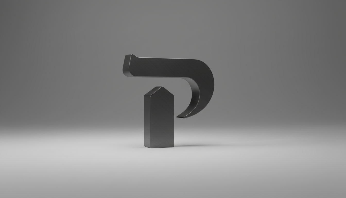 Logo da empresa em 3D